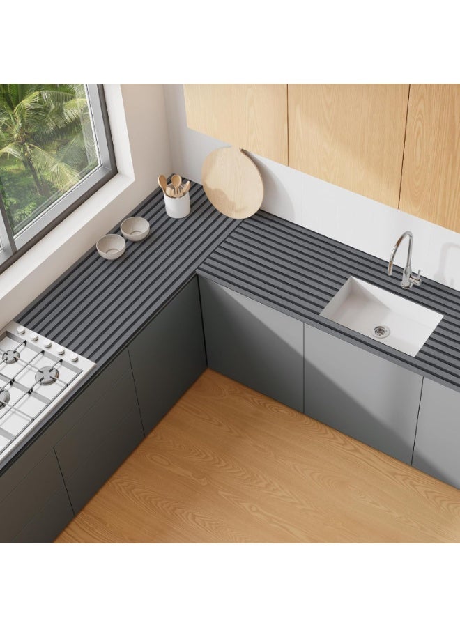 Anna 45cm x 5m Waterproof Decorative Wallpaper for Home Bedroom and Living Room Wall - Image 5